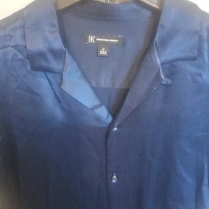 Inc mens satin shirt